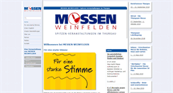 Desktop Screenshot of messen-weinfelden.ch