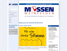 Tablet Screenshot of messen-weinfelden.ch